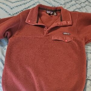 Patagonia Snap-T Fleece Pullover - Brick